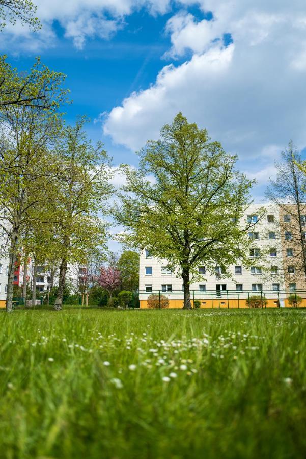 Zentrumsnahe Leipzig-Apartments, Nahe Ufz Und Bmw Inkl Parkplatz Und Fahrraeder المظهر الخارجي الصورة